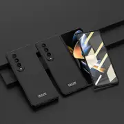 For Samsung Galaxy Z Fold4 GKK Integrated Ultra-thin Full Coverage Phone Flip Case Black