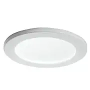 EZ Tubular Skylight Flat Prismatic Glass Diffuser Dual Lenses White 10 in. Depth