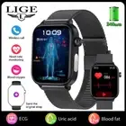 ECG+PPG Smart Watch Women Blood Lipid Uric Acid AI Diagnostic Detector Body Temp