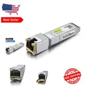High-Speed 10G SFP+ to RJ45 Transceiver Module - Up to 80 Meters