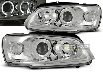 Faros for Peugeot 106 96-03 Angel Eyes Chrome envío gratis LPPE01WL XINO AU