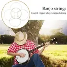 5-String Banjo String Pack Strong Voice Banjo Music Wire Banjo Accessory AU