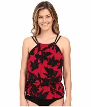 NEW MAGICSUIT MIRACLESUIT 2 PC TANKINI SWIMSUIT 8 38 Jodi $150 RV Red Mystique