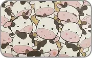 Cute Cartoon Cow Summer Outdoor Cooling mat Self Cooling cat beds for Outdoor Cats for Pets Indoor Safe tapete enfriador para Perros M