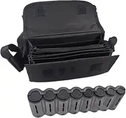 [MINHJK] Safe Home Safe Multi-Function Waiter's Purse Portable Multi Pocket Driver Waist Wallet Fanny Pack Cash Receipt Organizer(Bag Coin Collector)