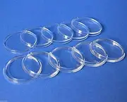 (10) Air-tite H-39 Direct Fit Coin Holder Capsules for 1oz Silver & Copper Rounds and Casino Chips