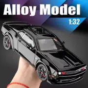 1:32 Dodge Challenger Srt Hellcat Alloy Car Model Diecasts Metal Sports Car