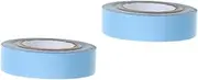 OHPHCALL 2 Rolls Wig Tape for Hair Extensions Double Sided Tape Natural Look Lace Wig Adhesive