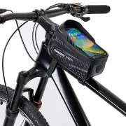 TAKEZERO 1L Bicycle Bag Waterproof Bike Phone Holder Frame Front Tube Cycling Bag Phone Case Support for 4.7-6.8 Inch To