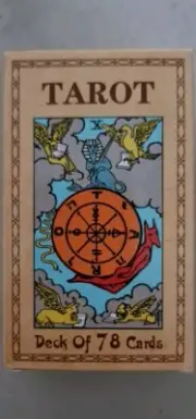 Pamela Colman Smith, 78-Card Tarot Deck (Cards And Instructions Mint Condition)