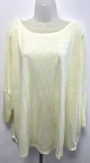 NEW! Studio 8 (Phase Eight) UK26 lemon linen Catrina top