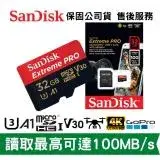 在飛比找遠傳friDay購物精選優惠-SanDisk Extreme PRO 32GB A1 高速