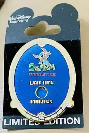 WDI Stitch Encounter Wait Time LE HTF Pin MOC