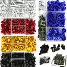 Aftermarket Fit For Kawasaki Ninja250R ZZR250 EX250 Fairing Bolts Kit Screw Blue
