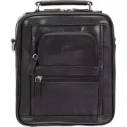 Mancini Buffalo leather Double Compartment Unisex Bag