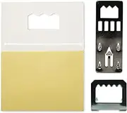 Picture Hang Solutions Foam Board Assortment - 25 Pack Includes Kwik Hangers, Metal Sawtooths, and Adhesive Sawtooth Frame Hangers - Supports 1-3 Pounds