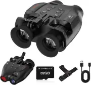 Night Vision Goggle Head Mounted Hands Free Infrared Night Vision Binocular 984F