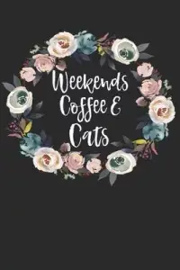 在飛比找博客來優惠-Weekends Coffee & Cats: Floral