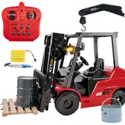 2023 Forklift Truck 1:8 Rc Remote Control Present Toy Holiday Gift Auto Demonstration Led Light Engineering Car Educational Toys CYM111