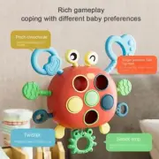 Pull String Sensory Toys Baby Toy Silicone Activity Educational 1y+