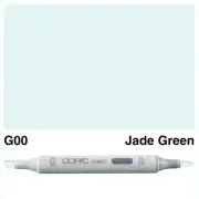 .Too Copic Ciao ~ Jade Green G00 ~ Dual Tipped Alcohol Marker Green Series