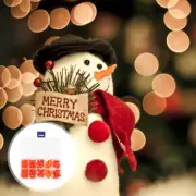 160pcs Carrot Nose Button Red Snowman Nose Snowman Crafts