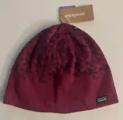 Patagonia Fitz Roy Snowfall Beanie Wax Red Men's OSFM BNWT