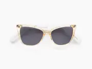 Lucyd Smart Sunglasses | Millennia Model | Open Ear Noise Canceling Wireless Mics | 4 Speakers | Voice Assistants Compatible | Standard Size Nonpolari