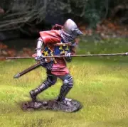 COLLECTORS SHOWCASE AGINCOURT MEDIEVAL KNIGHTS CS00674 CHARLES D'ALBRET MIB
