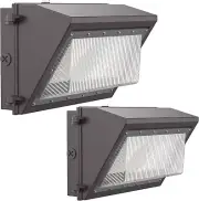 120W LED Wall Pack Light with Dusk-To-Dawn Sensor, 16800LM 5000K LED Security Fl