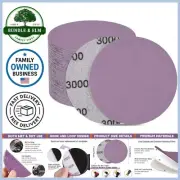 3 Inch 3000 Grit Sandpaper Set Wet Dry Hook Loop Discs for Wood Metal Paint