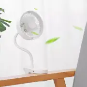 Mini Clip Fan Portable Fan Night Light Fan Rechargeable for Baby