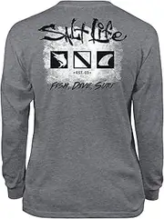 [SALT LIFE] Unisex Kids Youth Old School Long Sleeve Tee