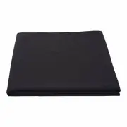 5x Black Square Table Cloth 224x224cm Fabric Linen-Look Function Restaurant