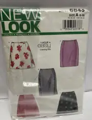 New Look Variety Skirts Sizes A 8-18 Sewing Pattern 6843