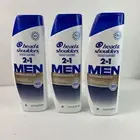 Head & Shoulders Mens 2 in 1 Sandalwood Dandruff Shampoo Conditioner 12.5oz (3)