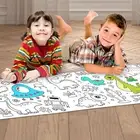 Drawing Paper Roll Great Stickiness Early Educational Toys Animals Coloring
