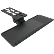 Loctek KT101 Black Adjustable Keyboard Tray - Under Desk, Drawer, Tray Size 664x245mm, Load Capacity1kg, Tilting Range: -16degrees to -+20degrees [KT101]