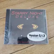 RARE SEALED Starry Night Deluxe (SIENNA SOFTWARE) Ver 2.1.3 with LiveSky MAC OS