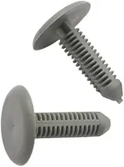 QCLCVBBFGW Smooth Trim Panel Fixed Push in 6mm Hole Gray Fit for Car Body Trunk Roof Plate Clips(100PCS)
