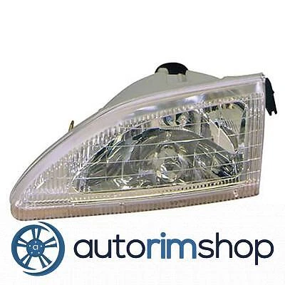 FO2502161V Front Driver Side Headlight Assembly for 1994-98 Ford Mustang Cobra