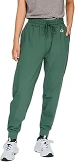 [Champion] CW-BS202 Women's Long Pants, Quick Drying, Stretch, UV Protection, One Point Logo, Long Pants Tech Weave(R)