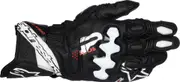 Alpinestars Gp Plus R V3 Motorcycle Gloves, black-white, Size S for Men Black White