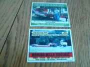 2007 2009 Menges Mills Historic Horse Gas Steam Engine Show Dash Plaques - Two