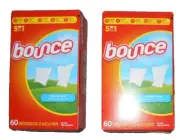 Bounce Two Packs Of 60 Each Dryer Sheets