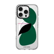 iPhone 16 Pro Clear Case MagSafe Compatible APPLEFLY_FOREST GREEN