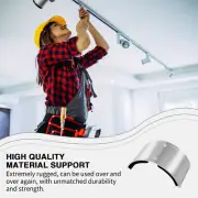 2Pcs Drywall Stilt Curved Plate Aluminum Alloy Drywall Stilt Foot Rest njZuy