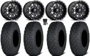 Fuel Lethal 15" Wheels Black 30" Coyote Tires Polaris RZR XP 1000 / PRO XP