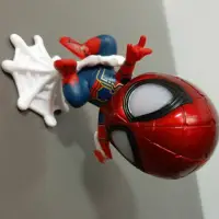 在飛比找蝦皮購物優惠-多款 Q版蜘蛛人 冰箱貼 磁鐵 手足磁石絨布玩偶 磁鐵娃娃 