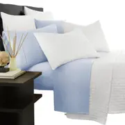 Steel Blue 2000TC Bamboo Blend Cooling Sheet Set
